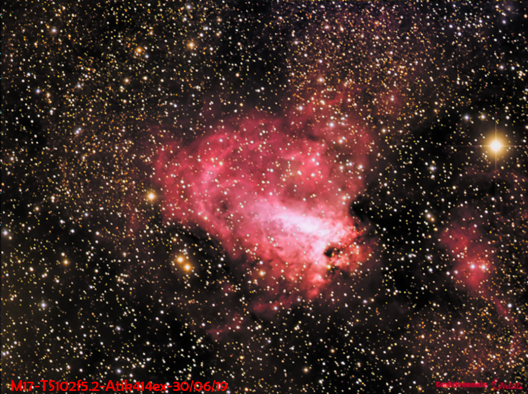 M17 Nebulosa Omega /30/06/19 