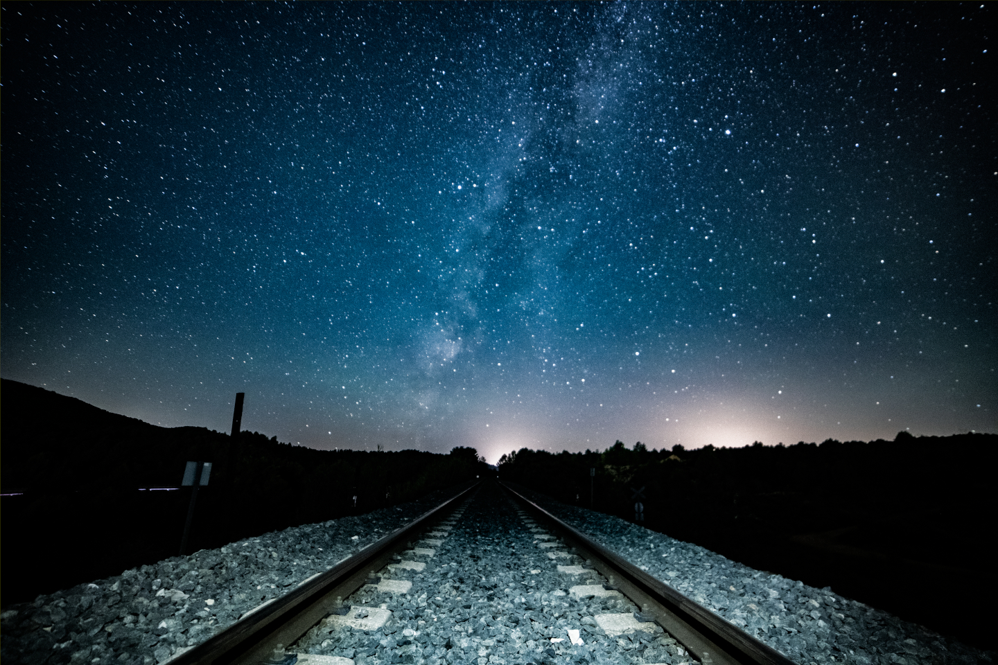 La Via Làctia i la via del tren de Setaigües